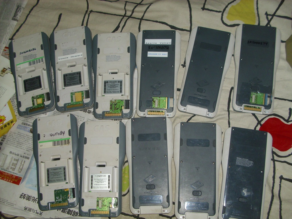 Lot prototypes Nspire + JTAG