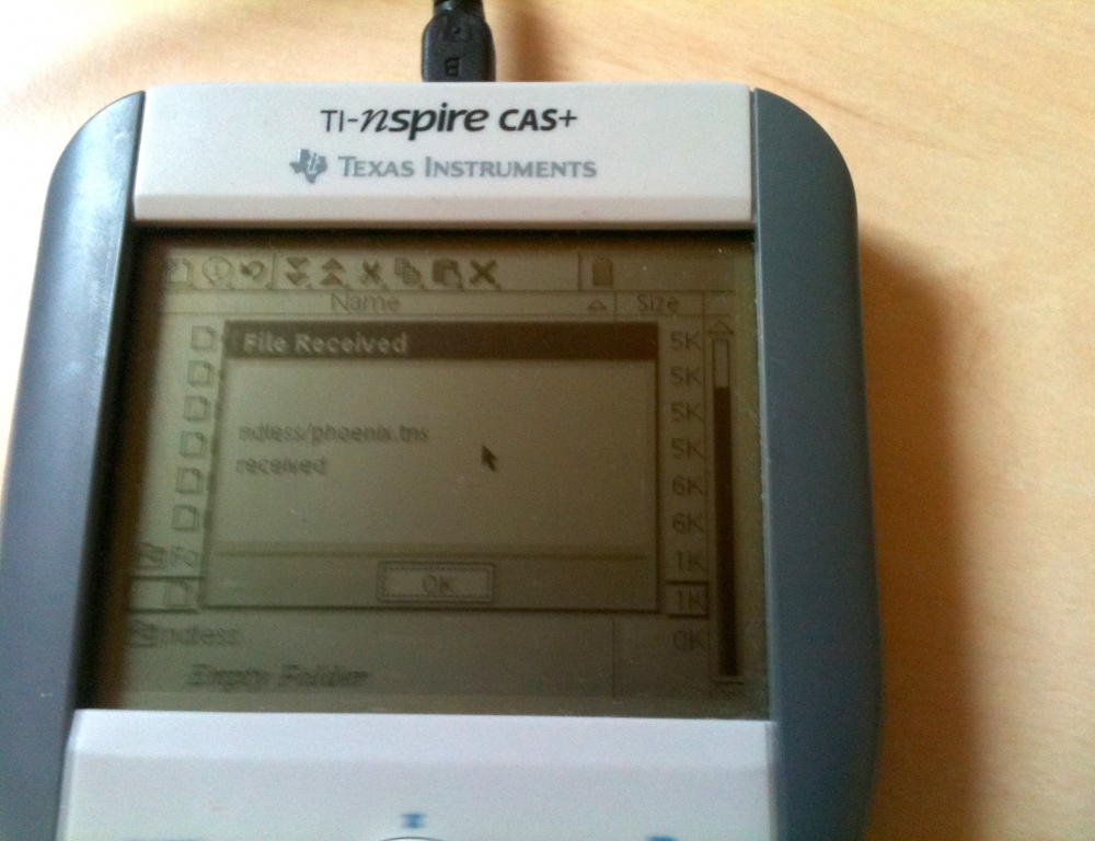TI-Nspire CAS+ 1.0.554 Dump !