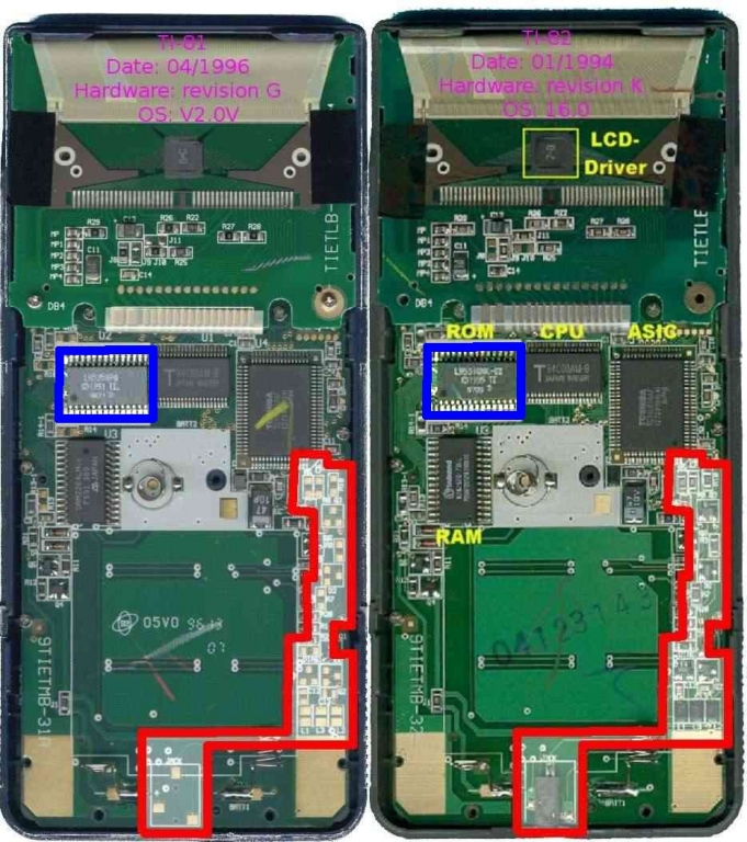 Les TI-81 V2.0V sont des TI-82!