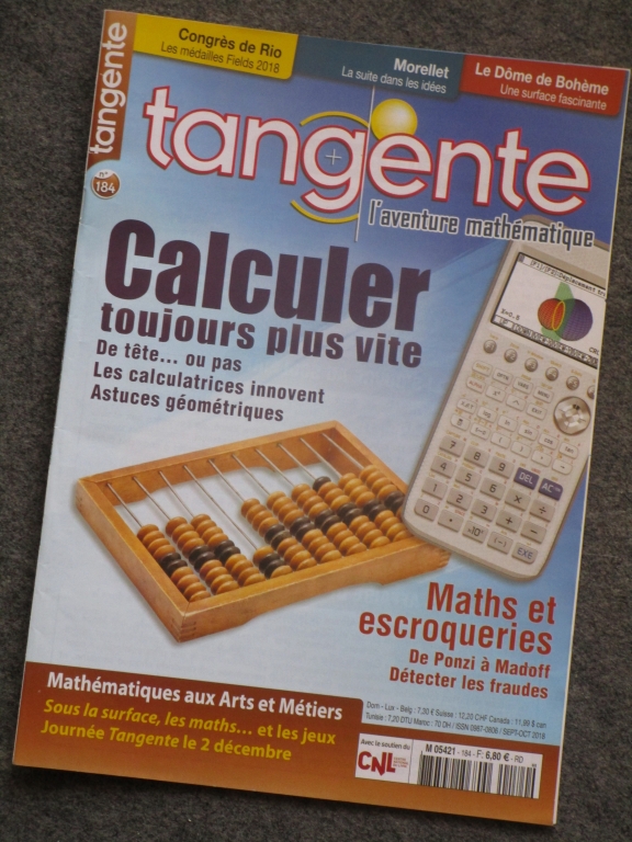 Tangente l'Aventure Maths n°134