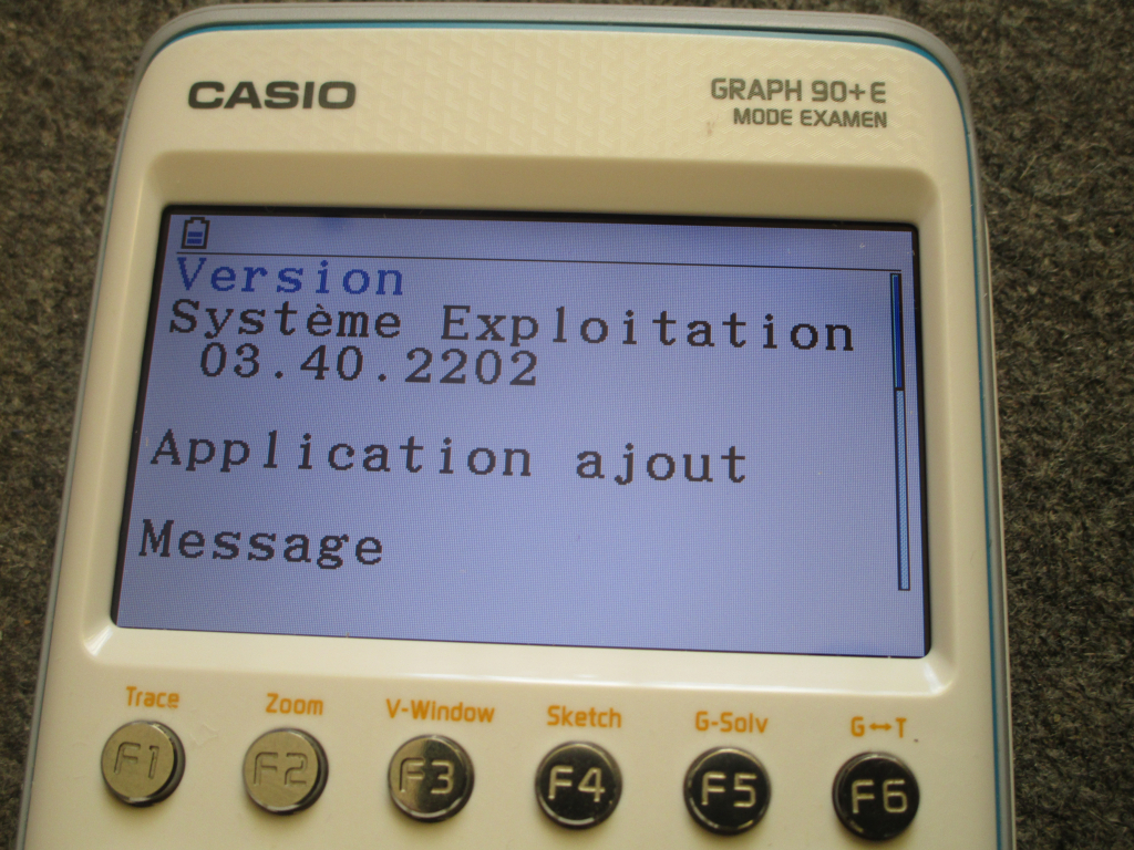 Casio Graph 90+E + OS 3.40