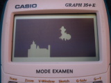 Casio Graph 35+E + Bad Apple