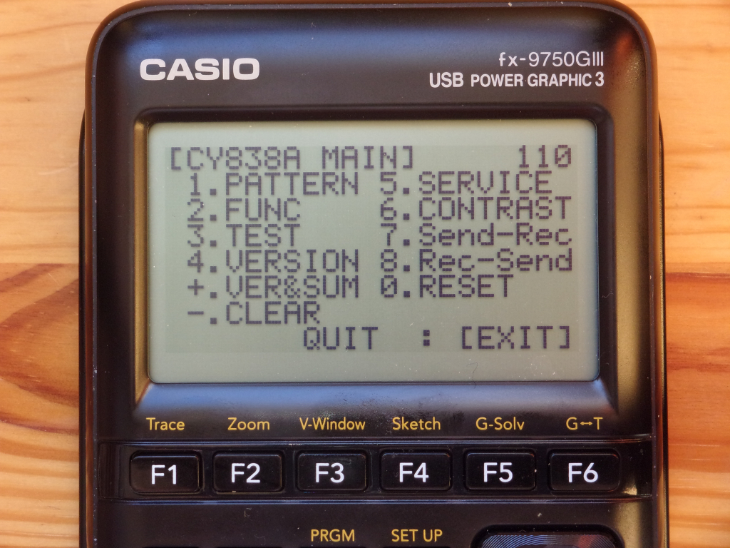 fx-9750GIII + diags