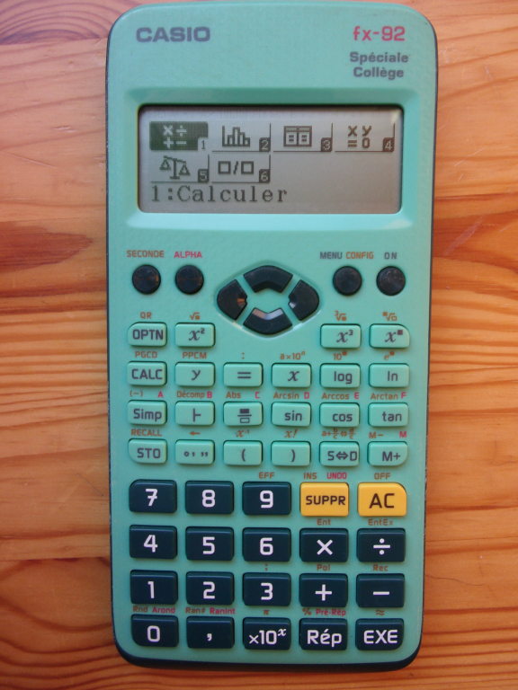 Casio fx-92 Spéciale Collège