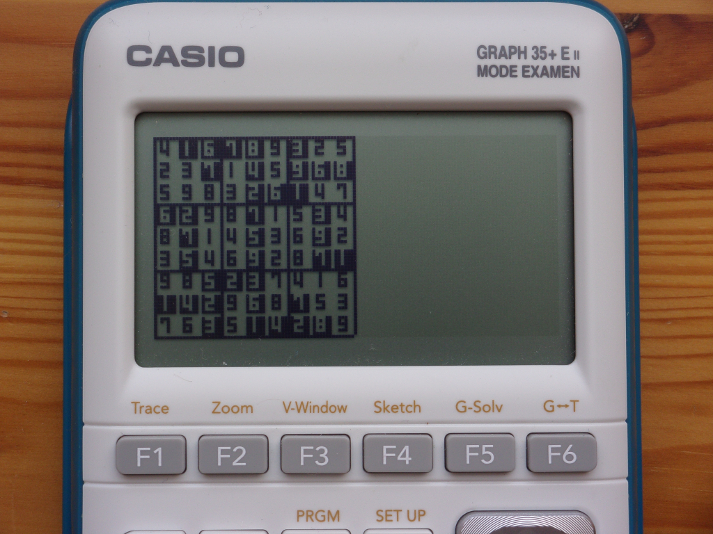 Casio Graph 35+E II + Sudoto