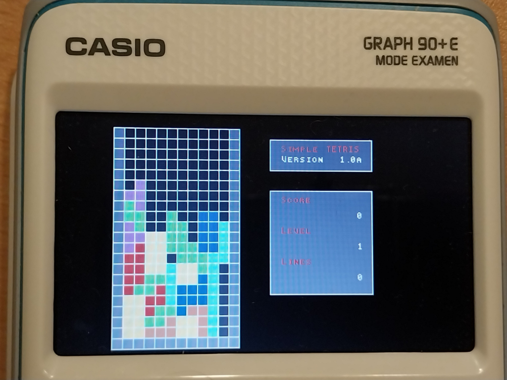 Graph 90+E & SDL_Tetris