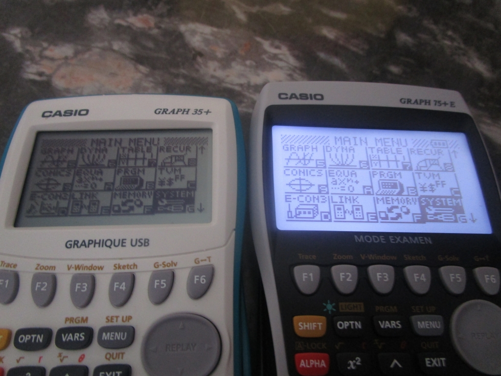 Casio Graph 35+ & Graph 75+E