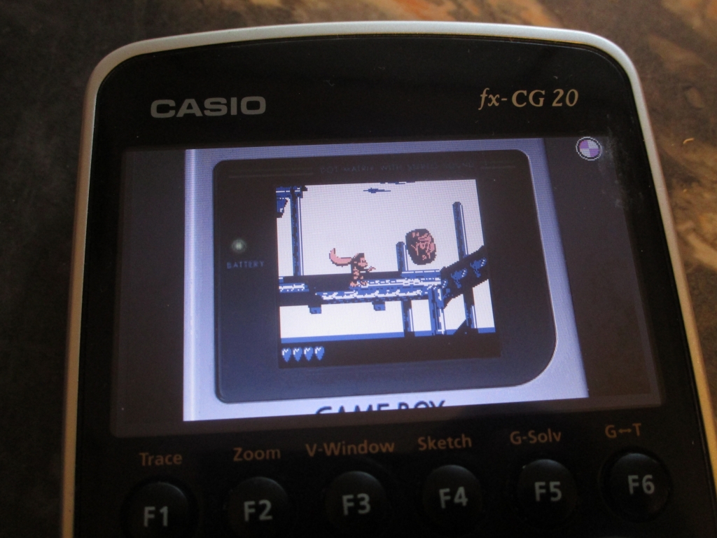 fx-CG20 + Emulateur Game Boy