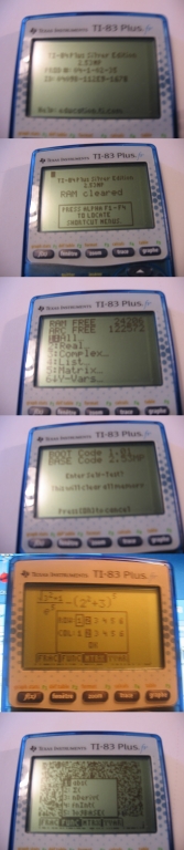 Système TI-84 sur TI-83 Plus