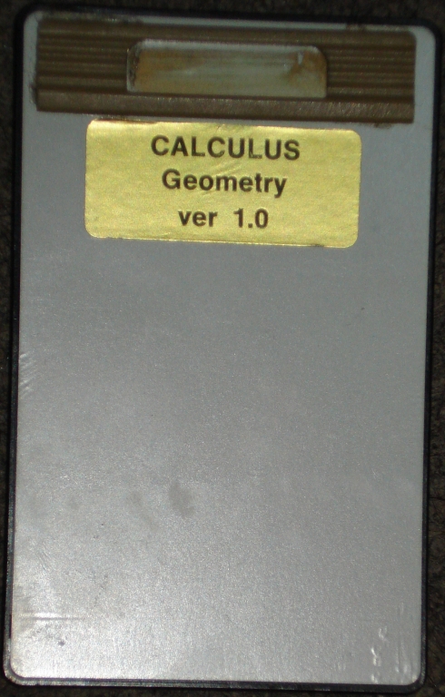 Calculus Geometry HP48SX/GX card