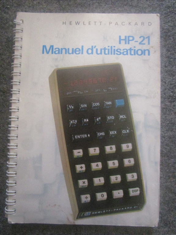 Manuel HP-21