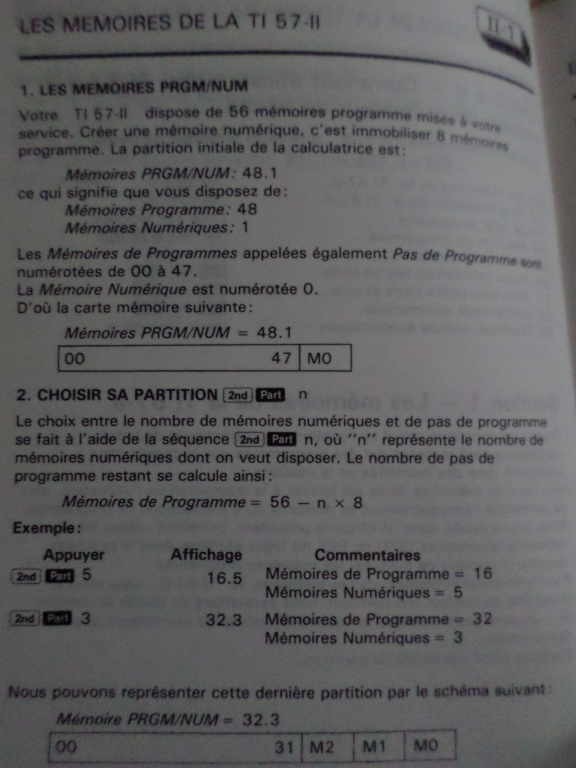Manuel TI-57 II