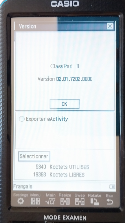 fx-CP400+E + OS 2.01.7202