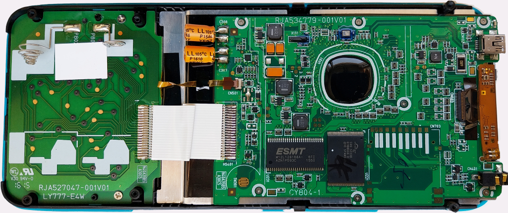 Casio fx-CP400+E PCB (init)