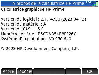 HP Prime G1 2.1.14730