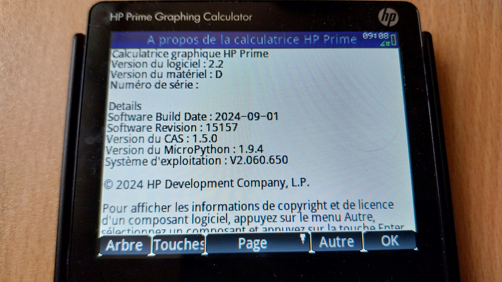 HP Prime G2 + OS 2.2.15157