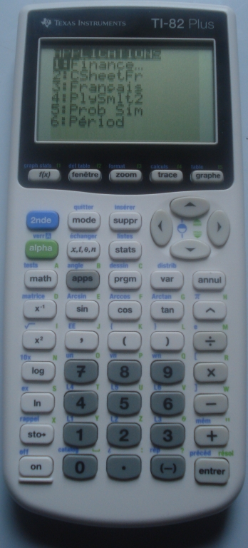 Prototype TI-82 Plus EVT