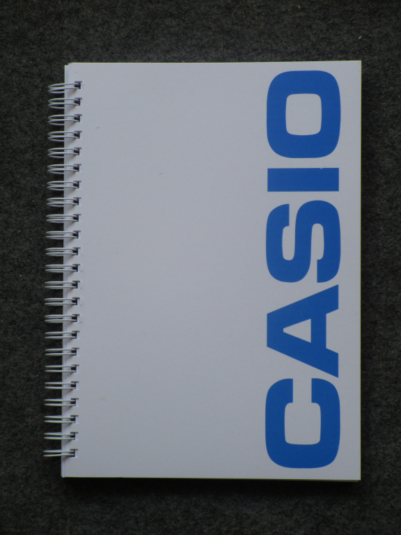 Bloc-notes Casio - rentrée 2019