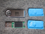 Clé USB T3 France bleue 2 Go