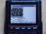 TI-82Adv Python + SynchroD