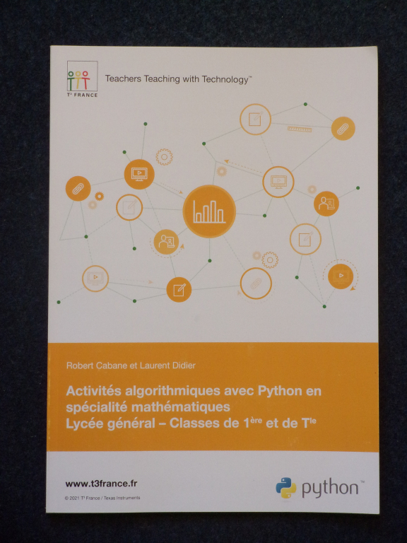 Cahier algorithmique Python T3