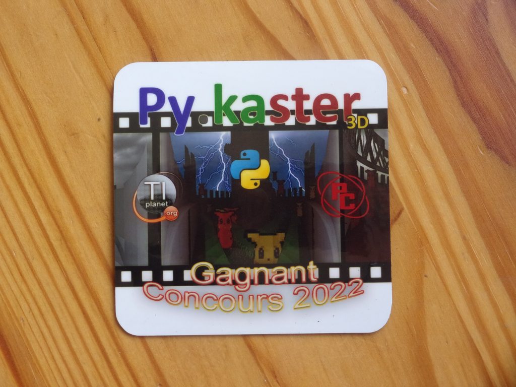 Aimantin commémoratif Pykaster3D