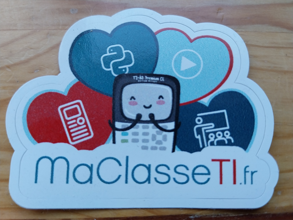 Sticker MaClasseTI.fr