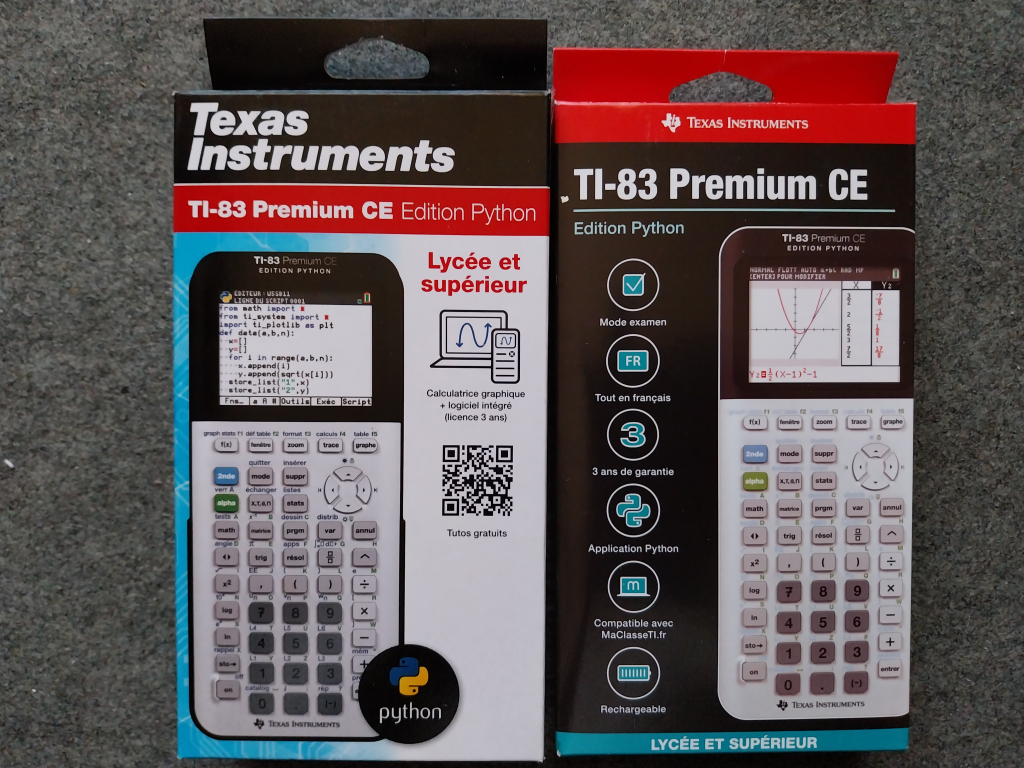 TI-83 Premium CE Edition Python