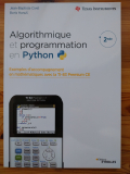 Algo Python TI-83PCE - 2024