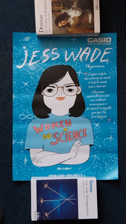 Poster Jess Wade - rentrée 2024