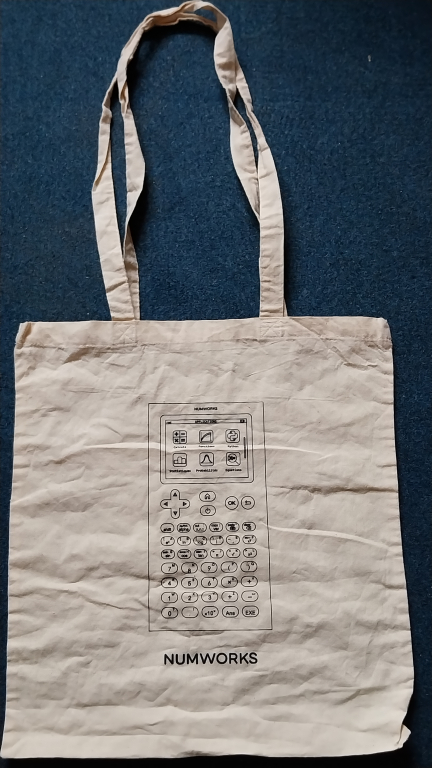 Totebag NumWorks - rentrée 2024