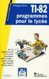 TI 82 programmes pour le lycée