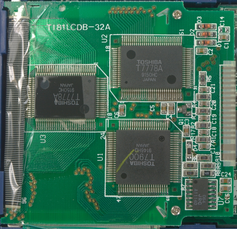 TI-81 0304593 LCD Board