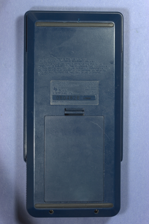 TI-81 0804828 Back