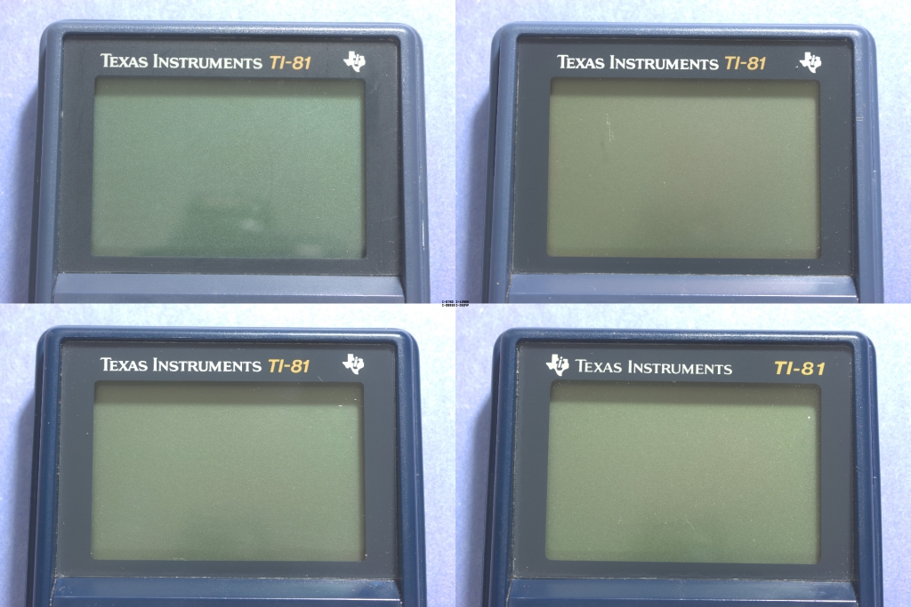 TI-81 Display Bezels