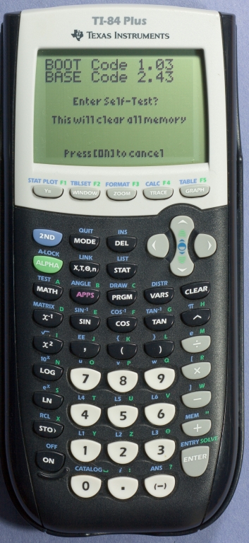 TI-84 Plus 16230148134 Front