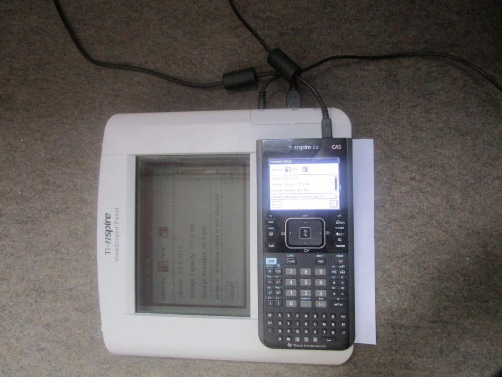 TI-Nspire ViewScreen + OS 3.2.0