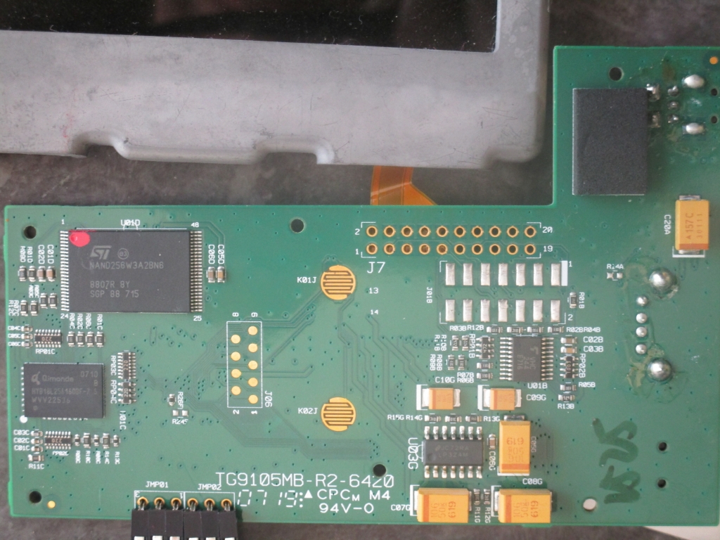 TI-Nspire ViewScreen PCB