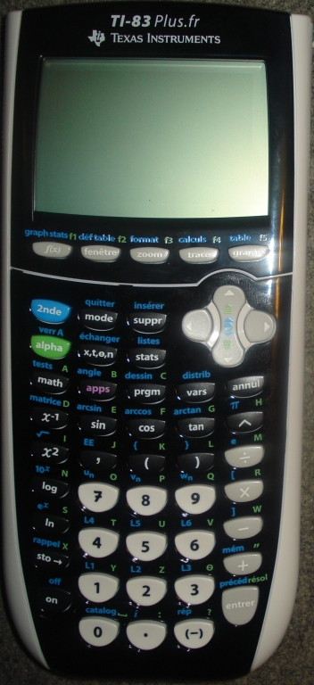 Nouvelle TI-83 Plus.fr 2013