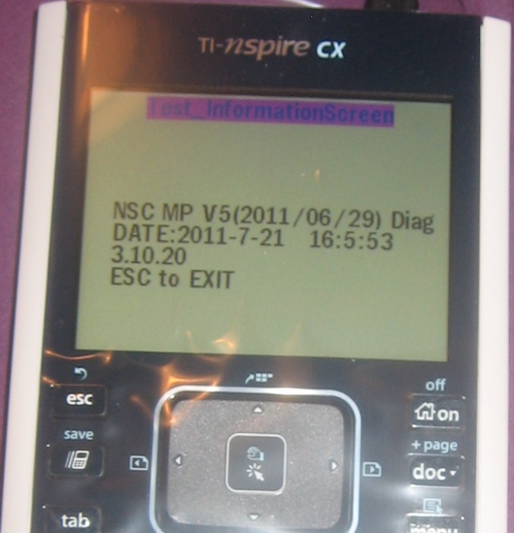 TI-Nspire CX + Diagnostic V5