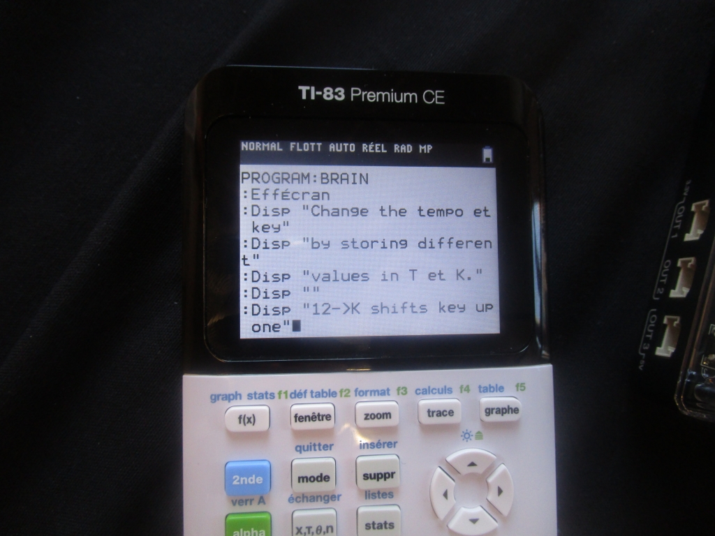 TI-83 Premium CE + BRAIN