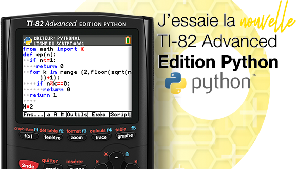 Offre de test TI-82A Python