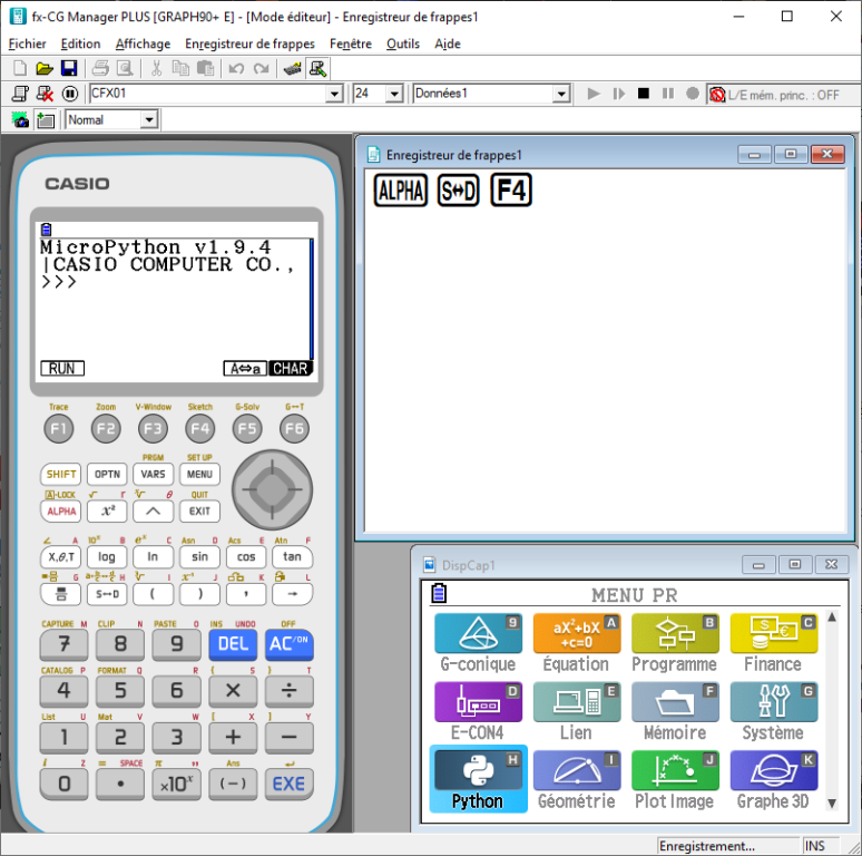 Casio Manager Graph 90+E