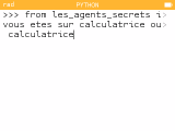 Les Agents Secrets NumWorks