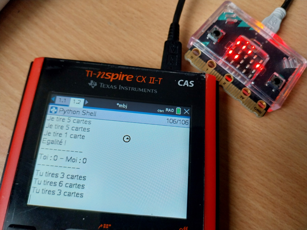 Micro Blackjack TI-Nspire CX II