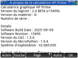 HP Prime G2 2.4.15499