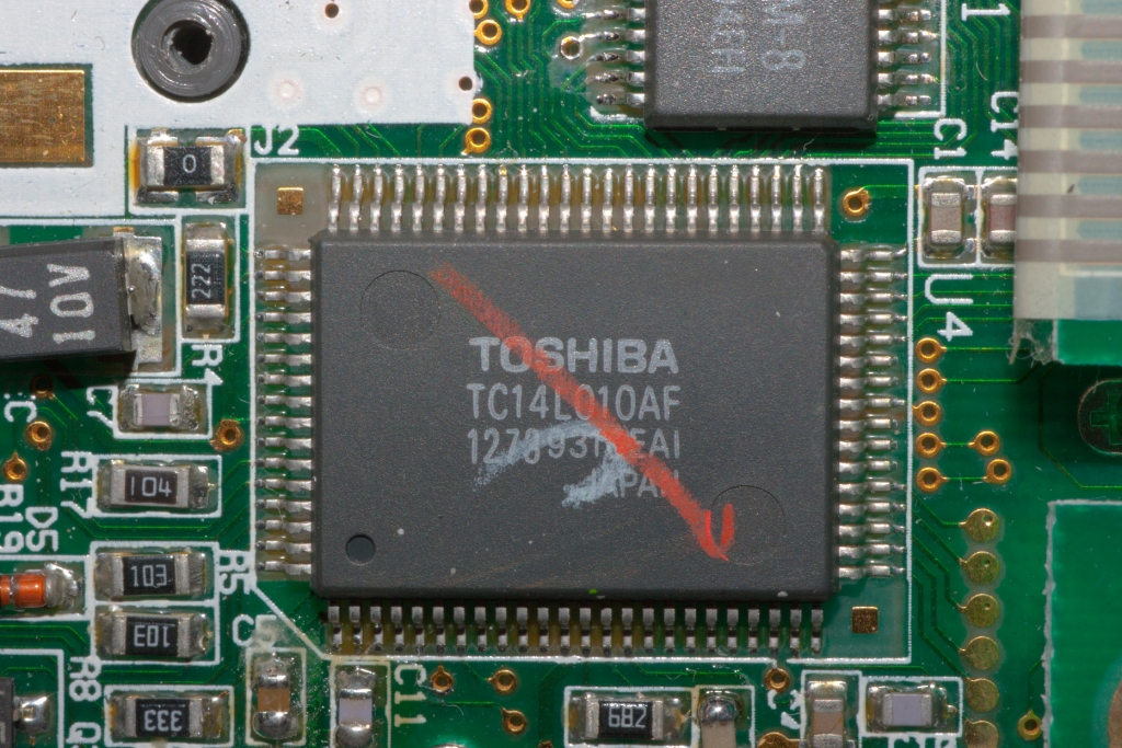 TI-82 0514172 ASIC Detail