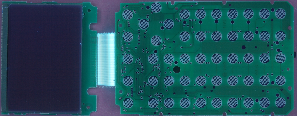 TI-82 0514172 PCB Front UV