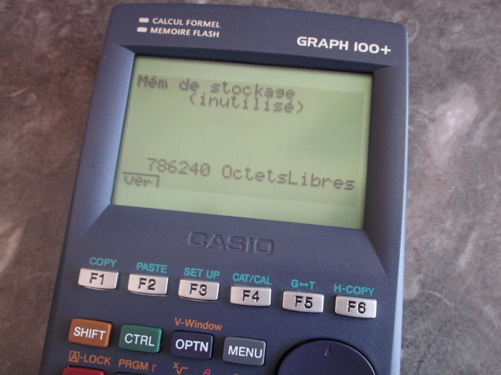 Casio Graph 100+