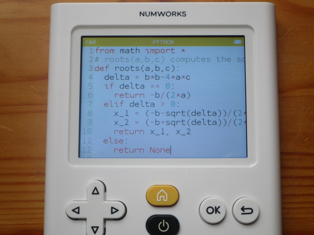 NumWorks v13